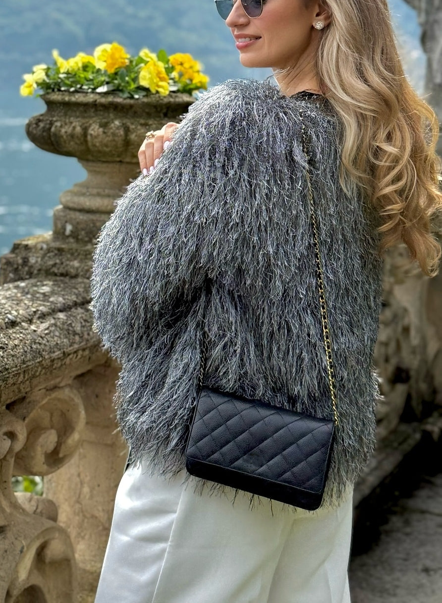 Plush Knitted Jacket