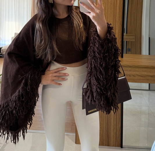 Tassel Sleeve Sweater