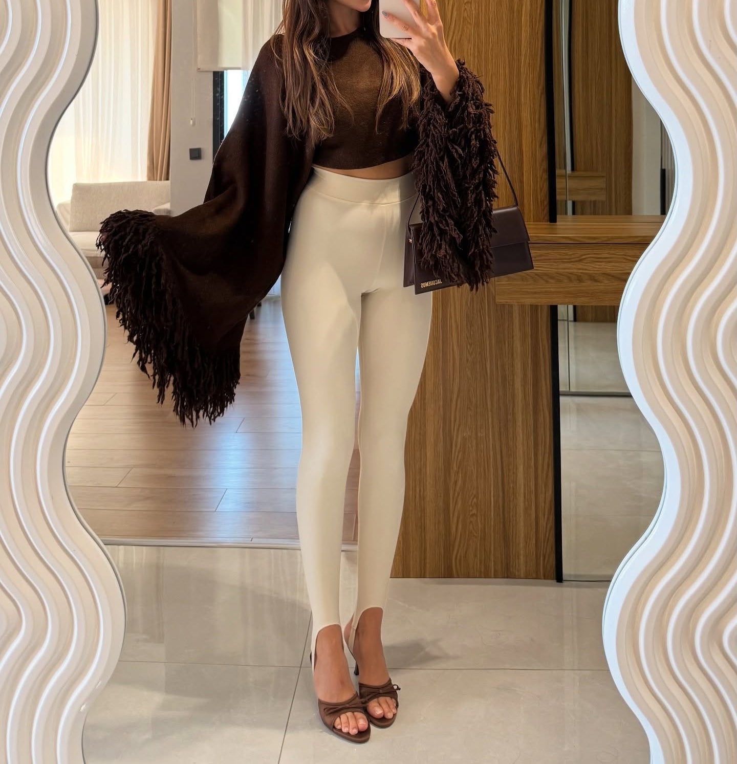 Tassel Sleeve Sweater