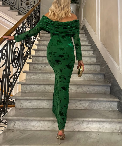 Emerald Green Maxi Dress