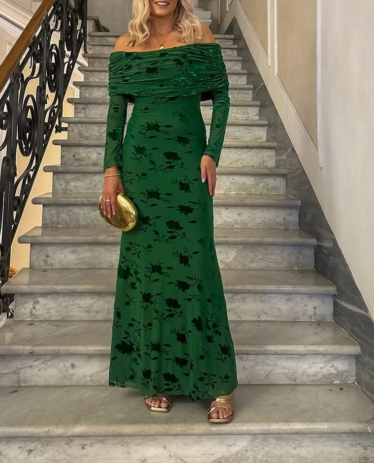 Emerald Green Maxi Dress