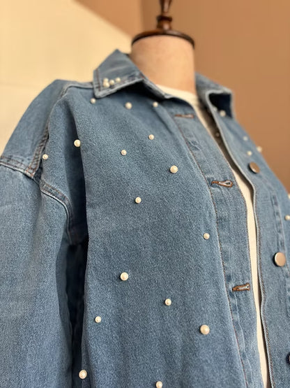 Pearl Denim Shirt