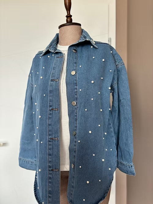 Pearl Denim Shirt