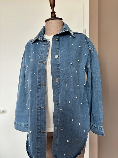 Pearl Denim Shirt