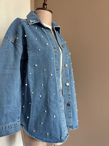 Pearl Denim Shirt