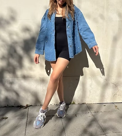 Pearl Denim Shirt