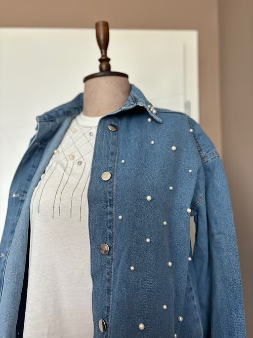 Pearl Denim Shirt