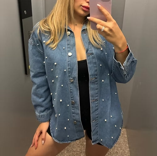 Pearl Denim Shirt