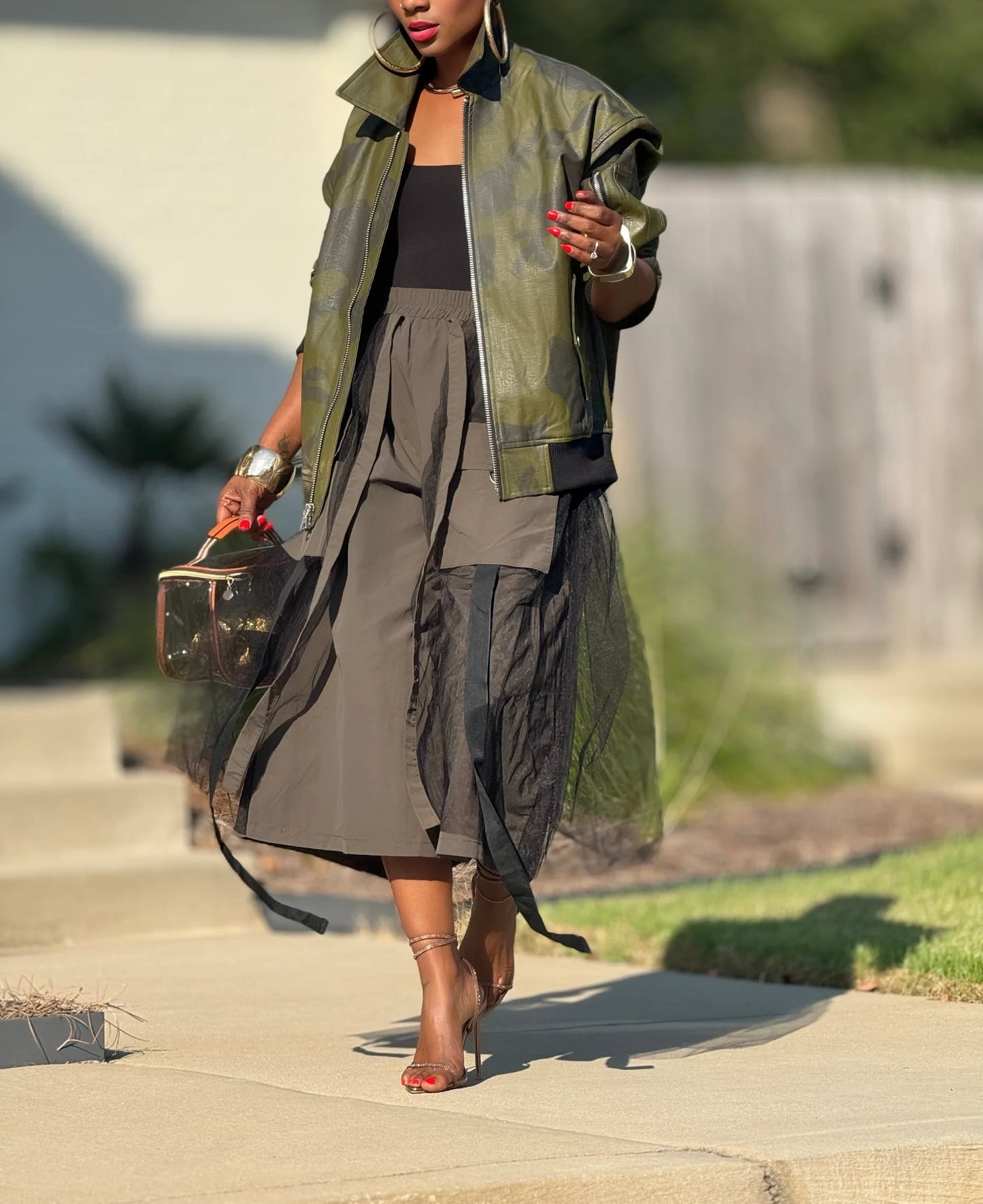 Cargo Tulle Culottes
