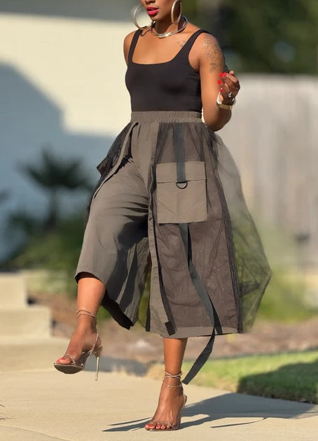 Cargo Tulle Culottes