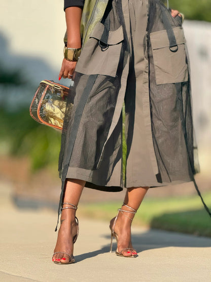 Cargo Tulle Culottes