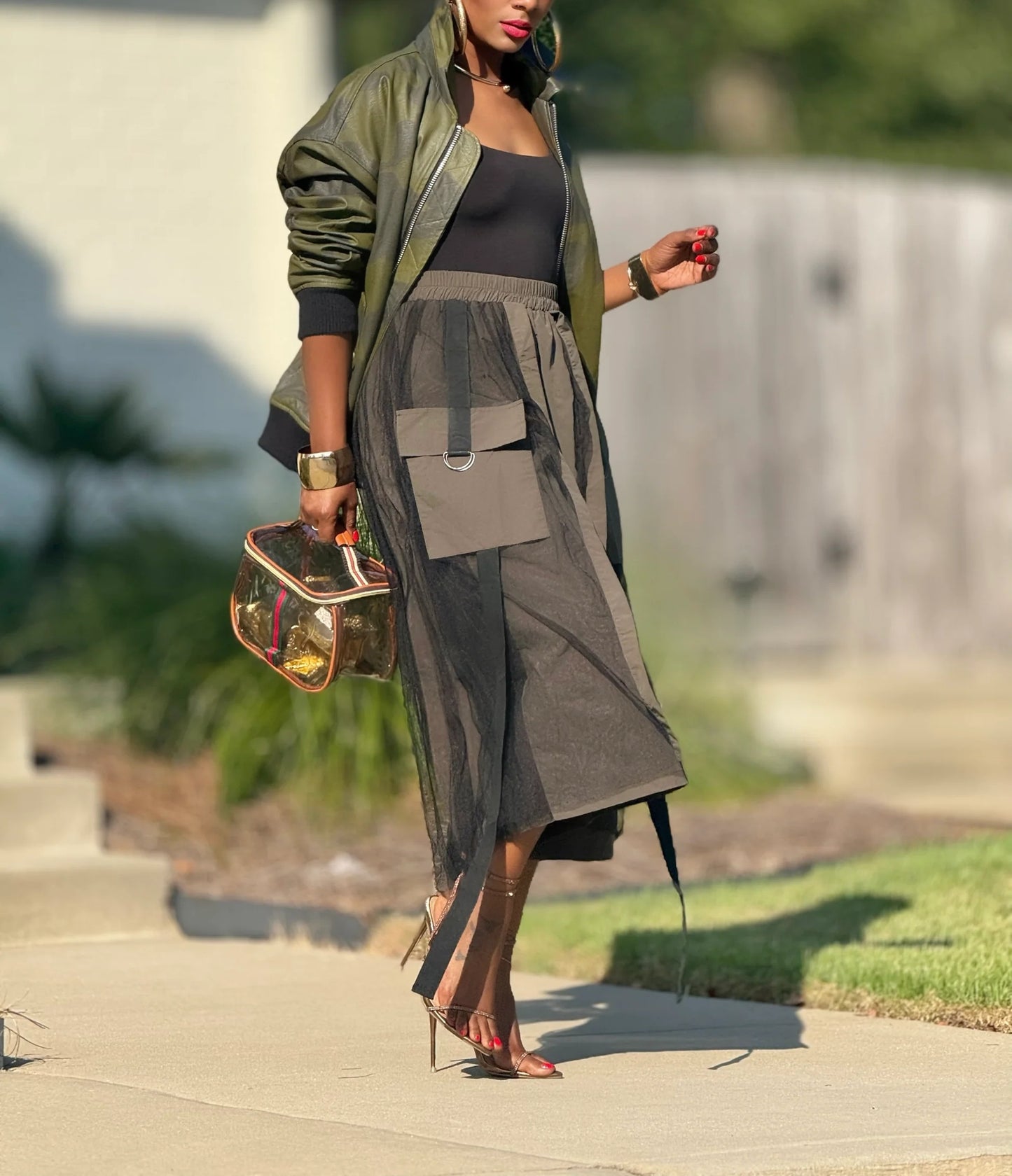 Cargo Tulle Culottes