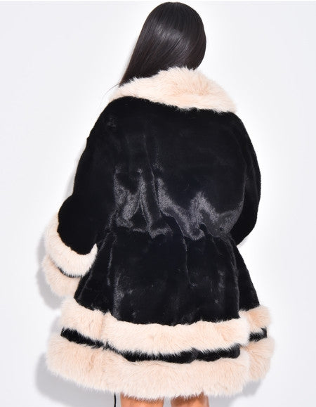Premium Faux Fur Loose Coat
