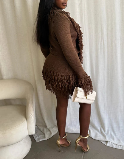 Fringe Factor Skirt Set