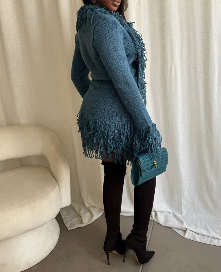 Fringe Factor Skirt Set