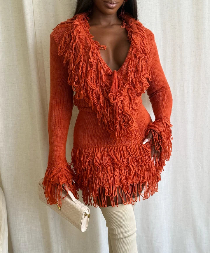 Fringe Factor Skirt Set