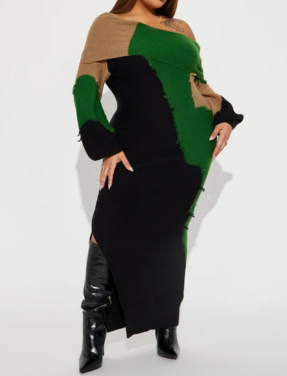 Ivy Sweater Maxi Dress