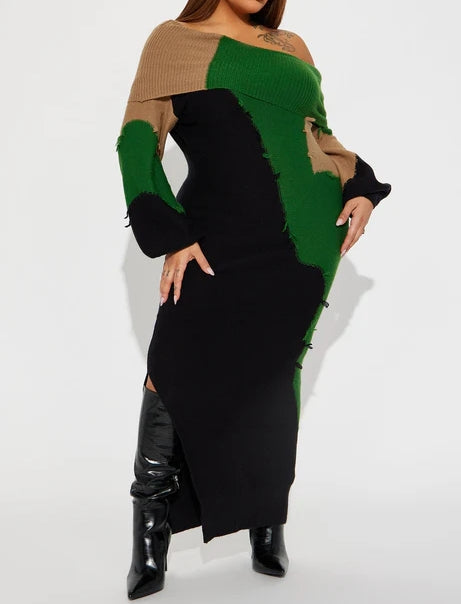 Ivy Sweater Maxi Dress