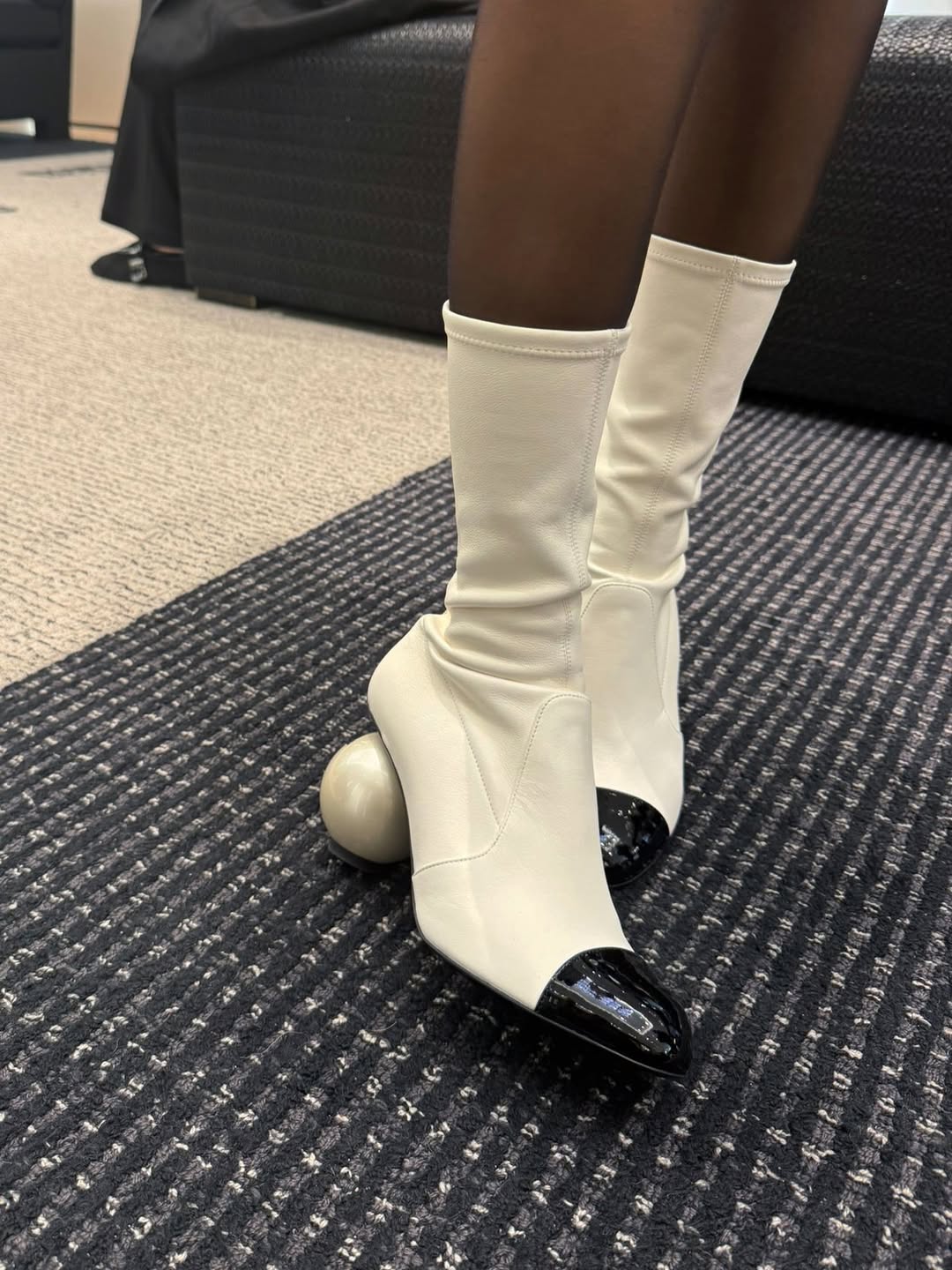 Double C Mid-calf Boots