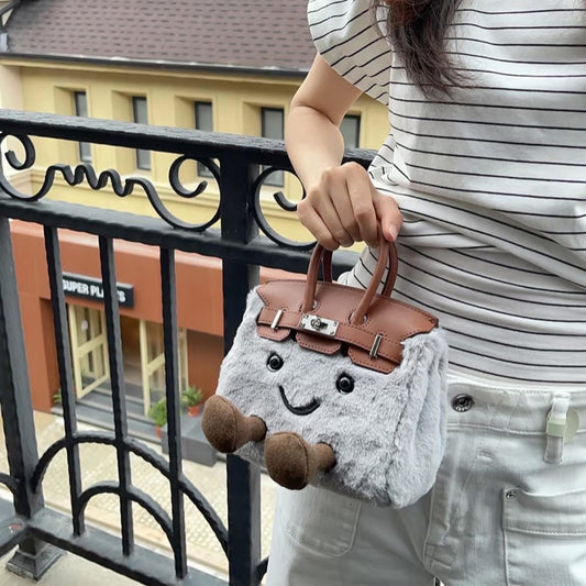 Cute Plush Handbag