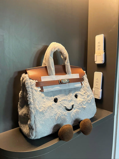 Cute Plush Handbag