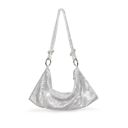 Sparkling Rhinestone Clutch Bag