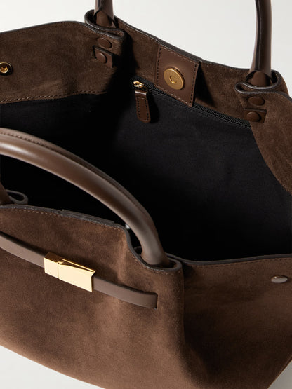Midi Suede Tote
