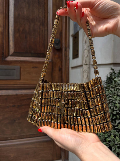 Stylish Mini Crystal Handbag