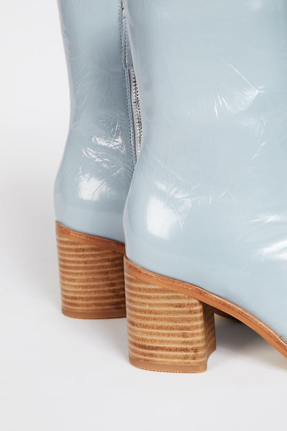 Women's Chunky Heel Mid-calf Boots