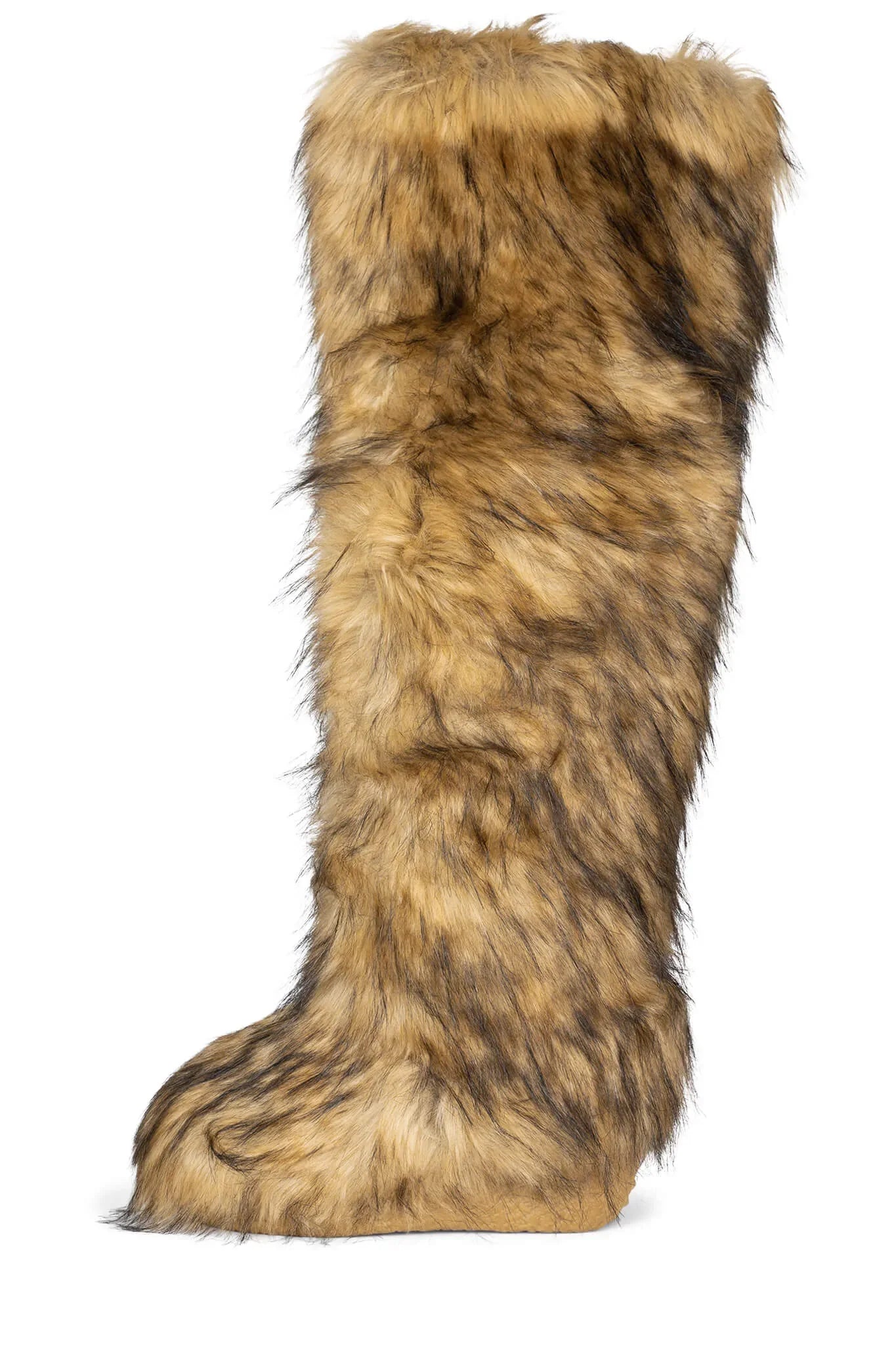 Fluffy Women's Platform Boots