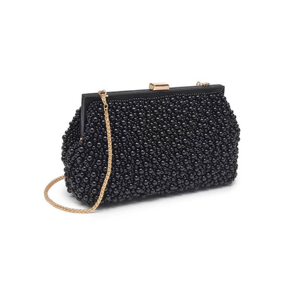 Pearl Beaded Clasp Bag