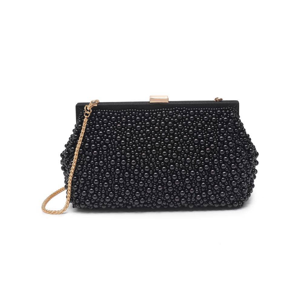 Pearl Beaded Clasp Bag