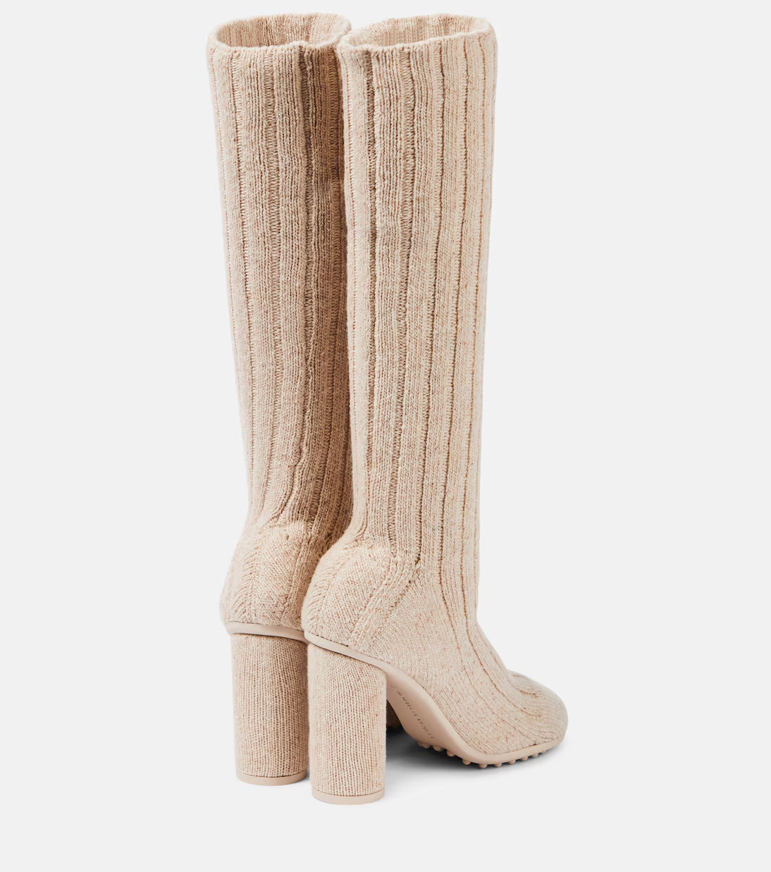 Knitted Knee-high Sock Boots