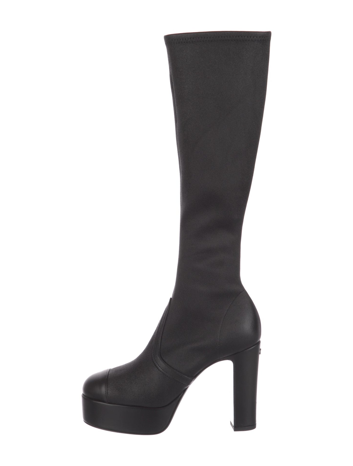 Platform High-heeled Zipper Stocking Boots