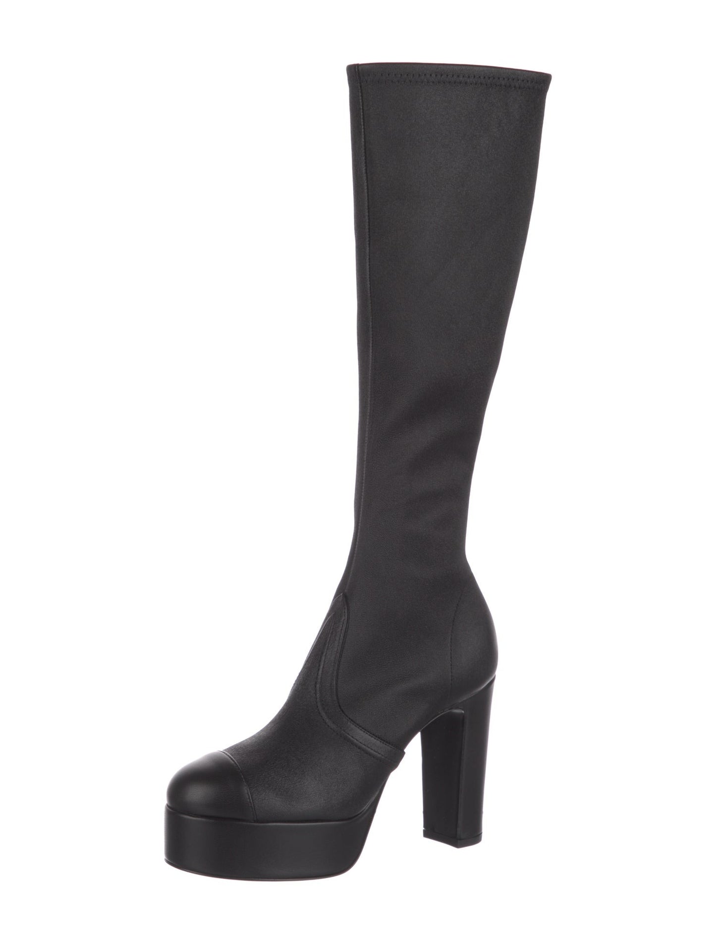 Platform High-heeled Zipper Stocking Boots
