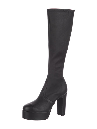 Platform High-heeled Zipper Stocking Boots