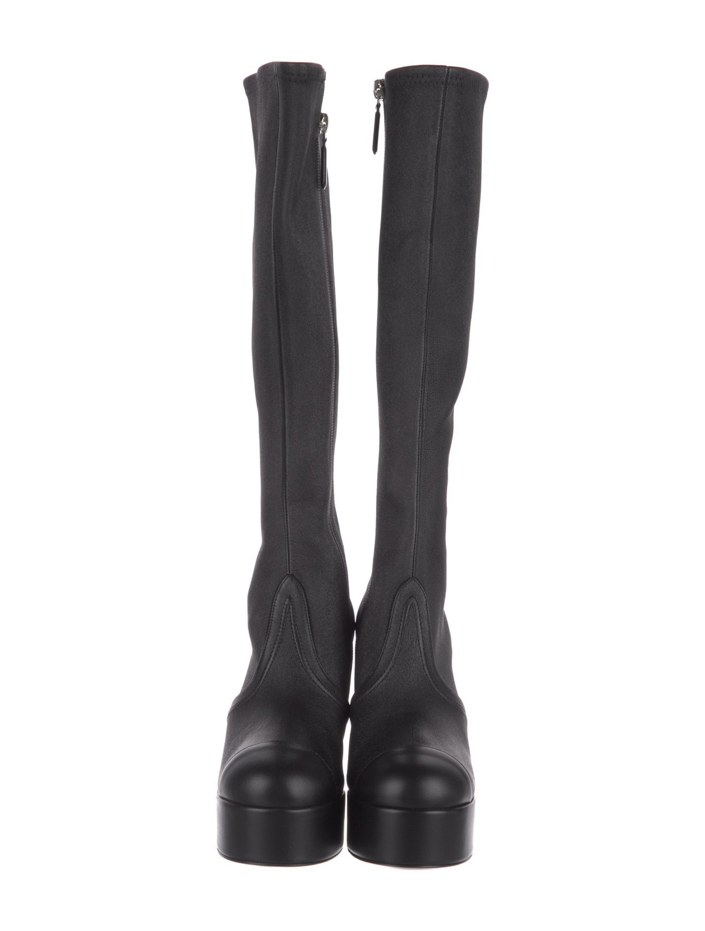 Platform High-heeled Zipper Stocking Boots