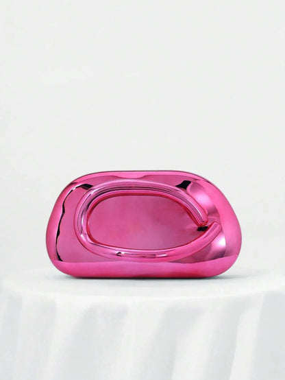 Chic Retro Metal Decor Box Clutch