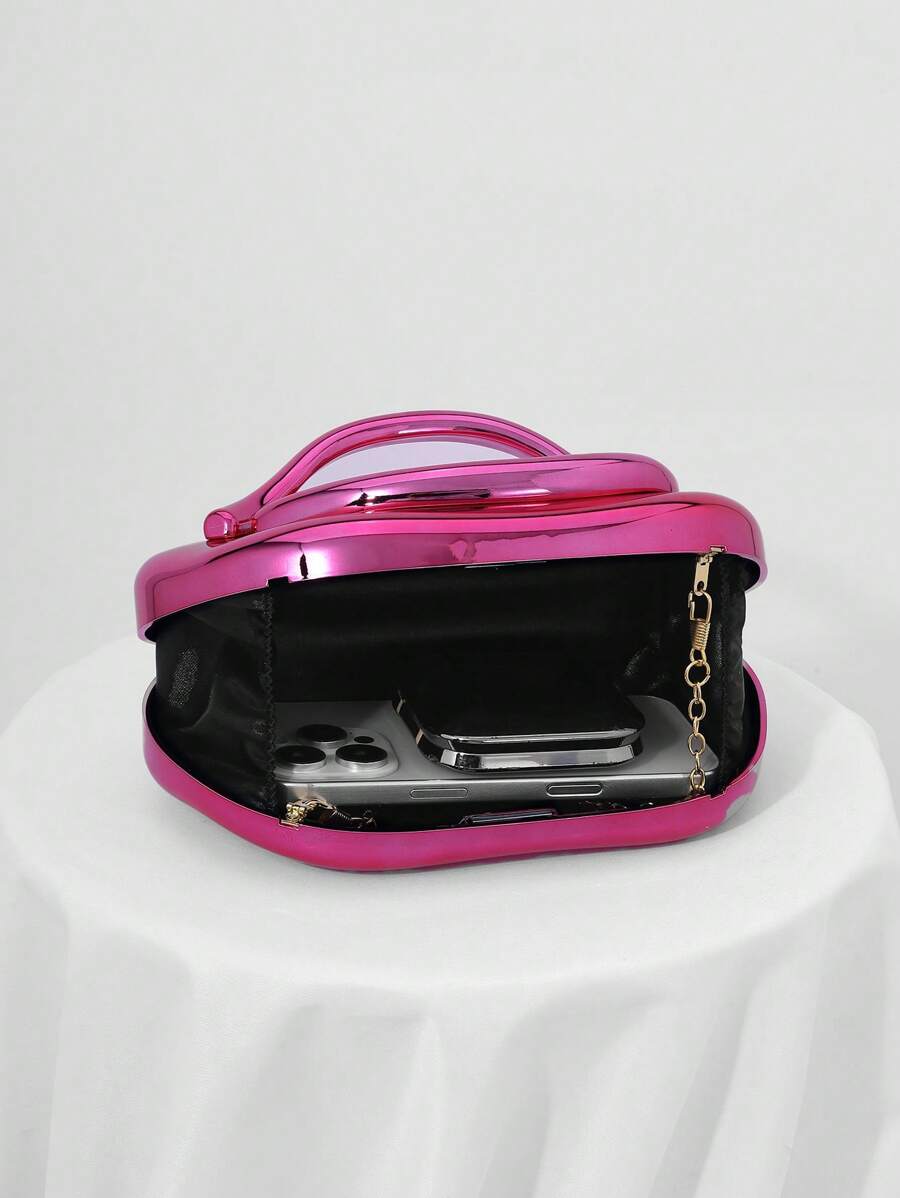 Chic Retro Metal Decor Box Clutch