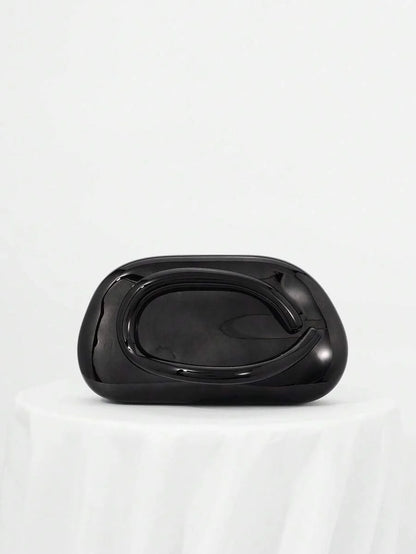 Chic Retro Metal Decor Box Clutch