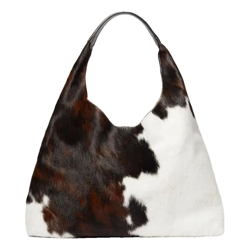 Cow Fur Leather Tote