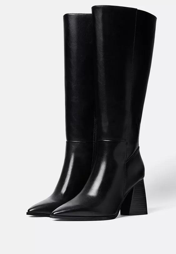 Women’s High-heel Knee-high Boots