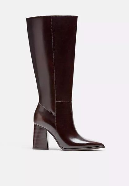Women’s High-heel Knee-high Boots
