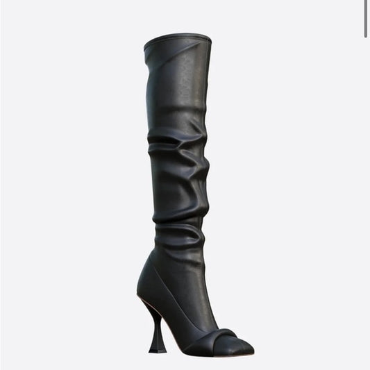Fashionable High-heeled Boots