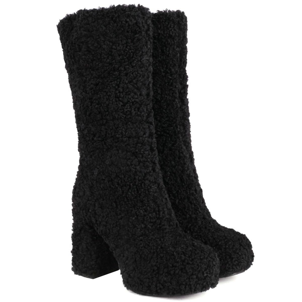 Women's Mid-Calf Fluffy Boots