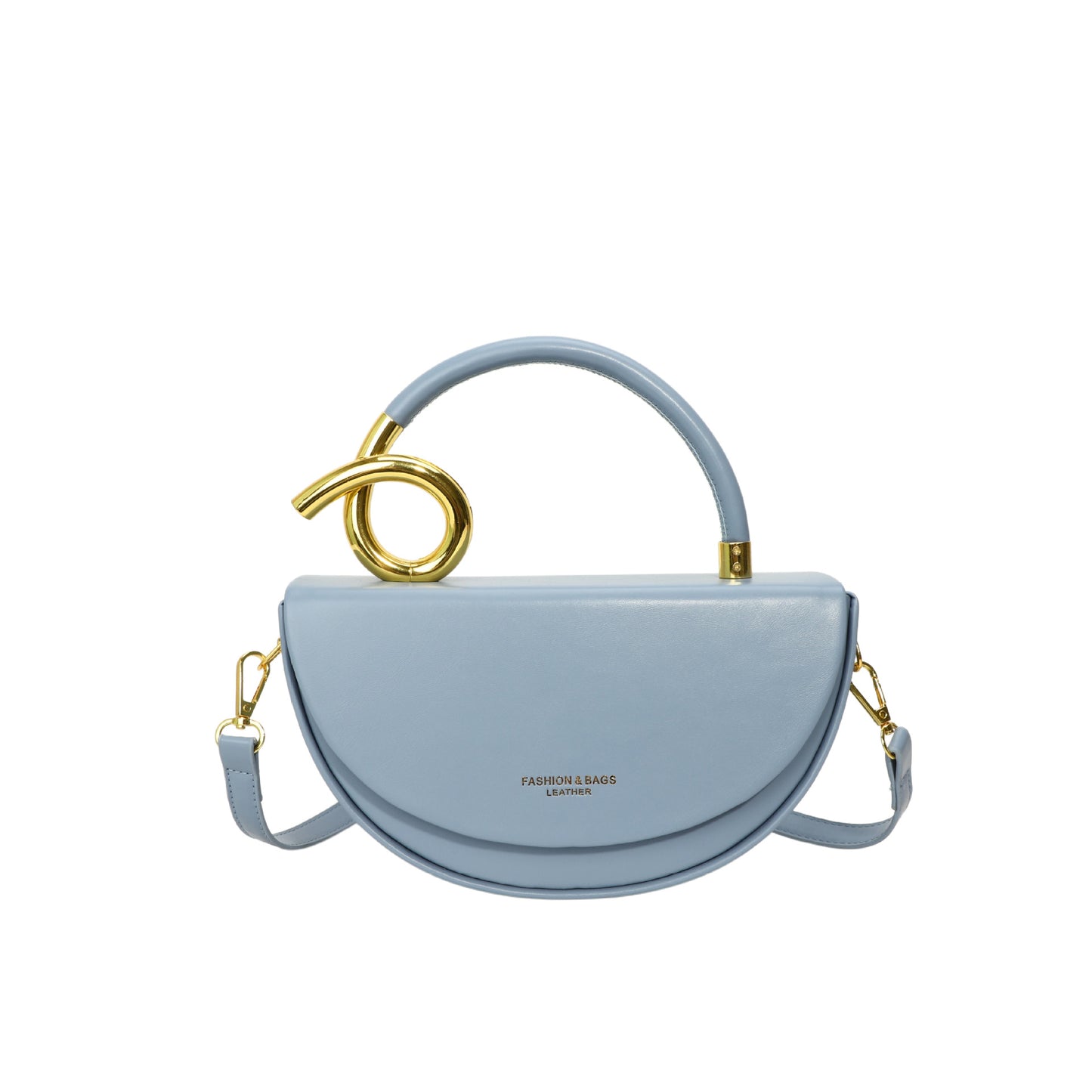 Stylish Solid Color Handbag/Crossbody Bag