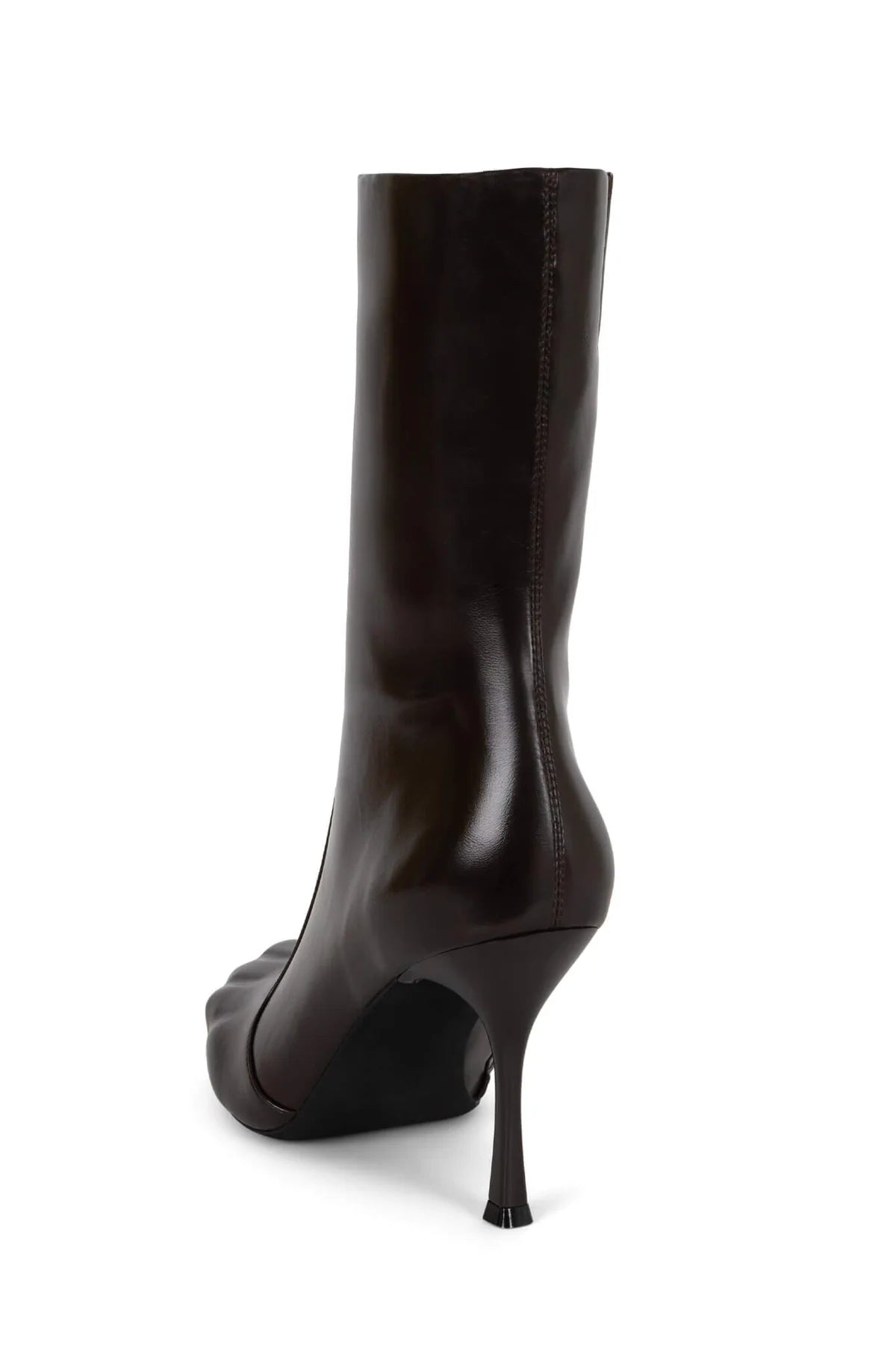 Embossed Toes Mid-calf Stiletto Boots