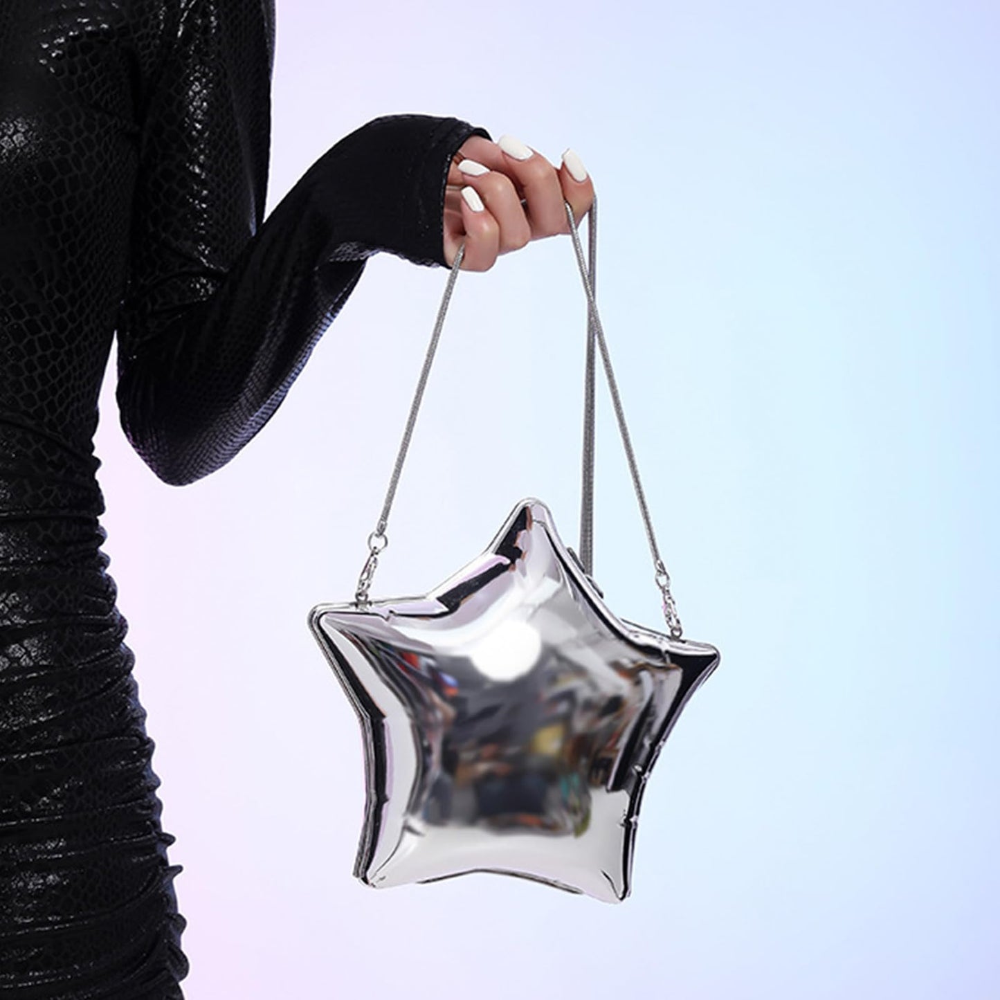 Acrylic Star Shoulder Evening Bag