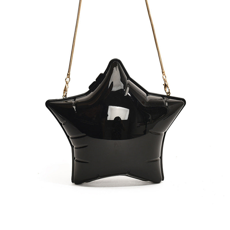 Acrylic Star Shoulder Evening Bag