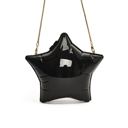 Acrylic Star Shoulder Evening Bag